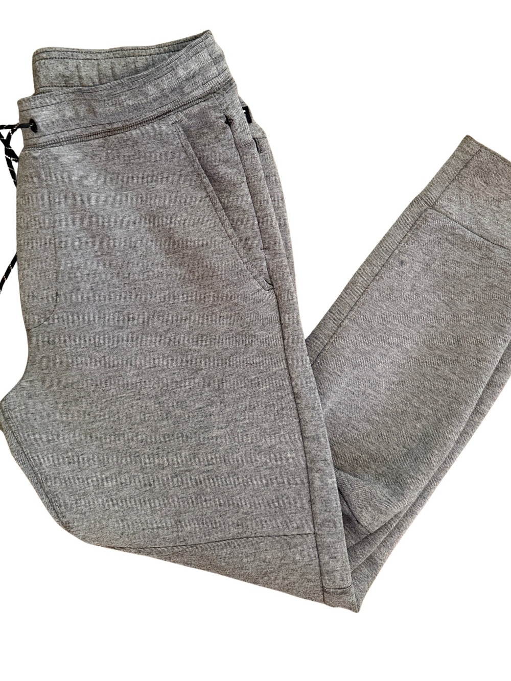 Men’s American Eagle Gray Jogger Pants with Elastic Waist and Pockets